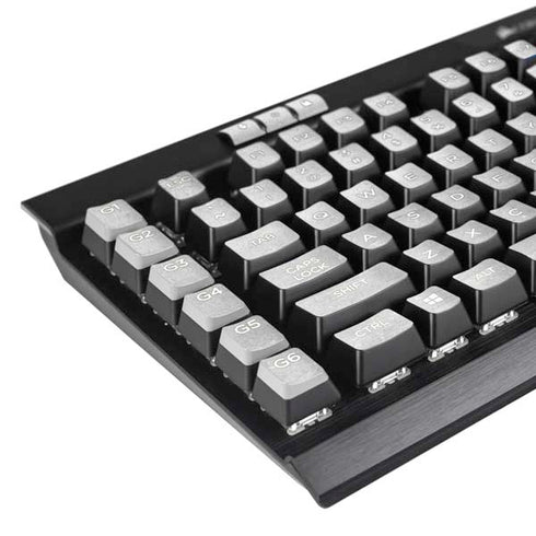 Israel Flag Distressed K95 RGB PLATINUM Mechanical Gaming Keyboard Skin